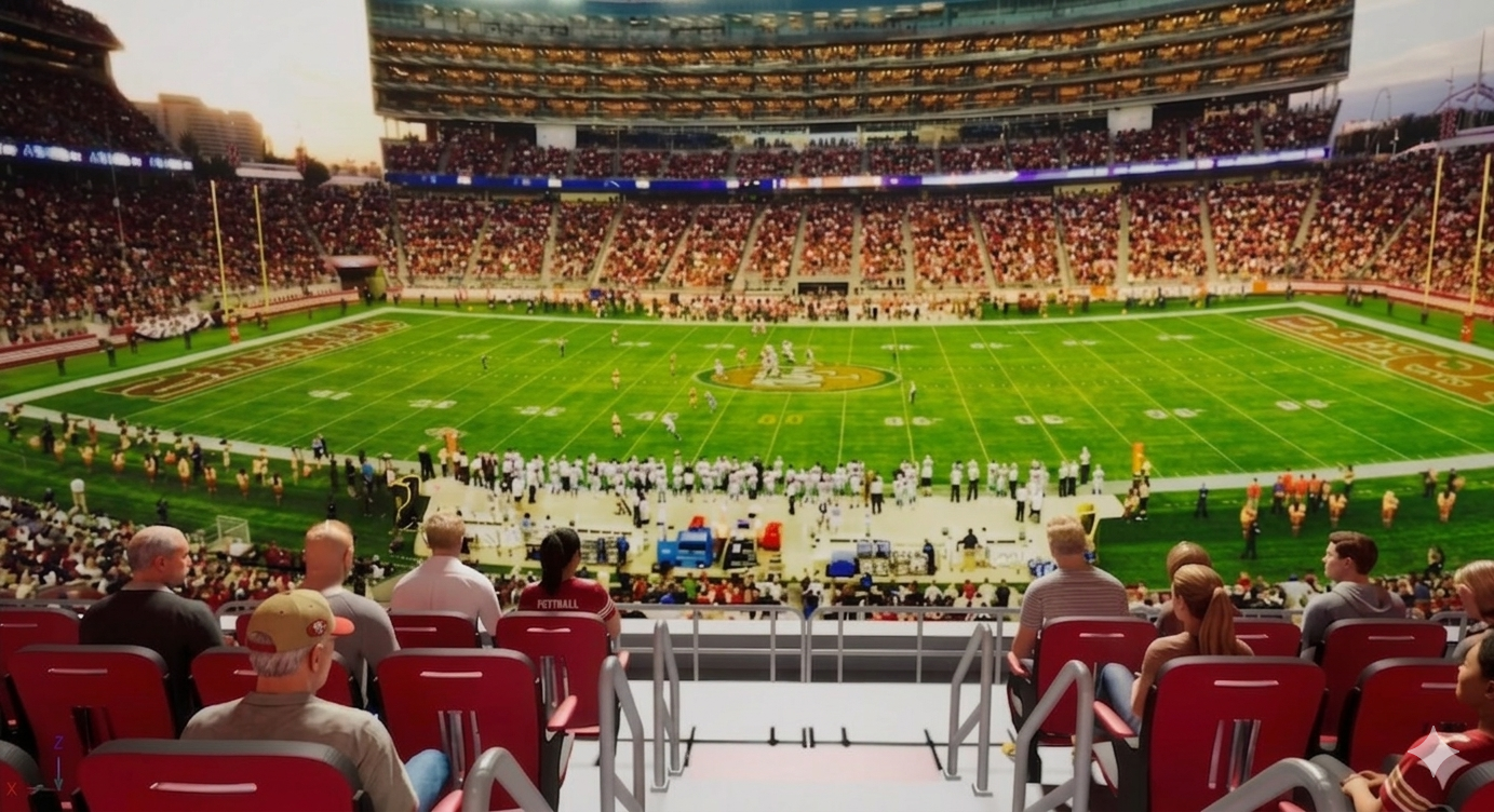 AGC Arena virtual stadium point of view